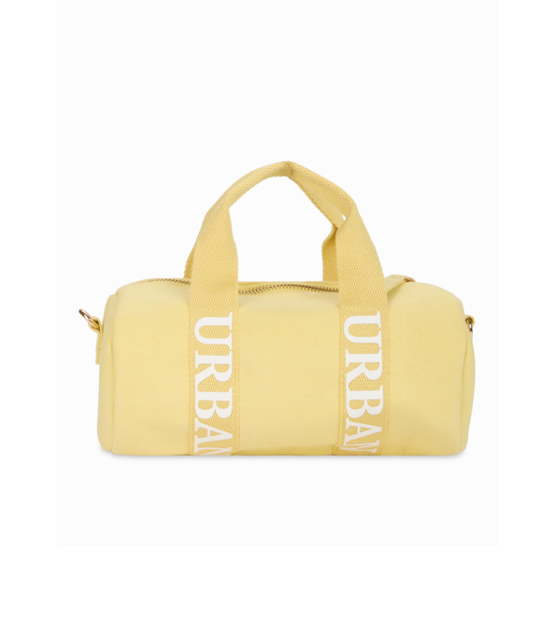 MINI URBAN PRINTED DUFFLE YELLOW