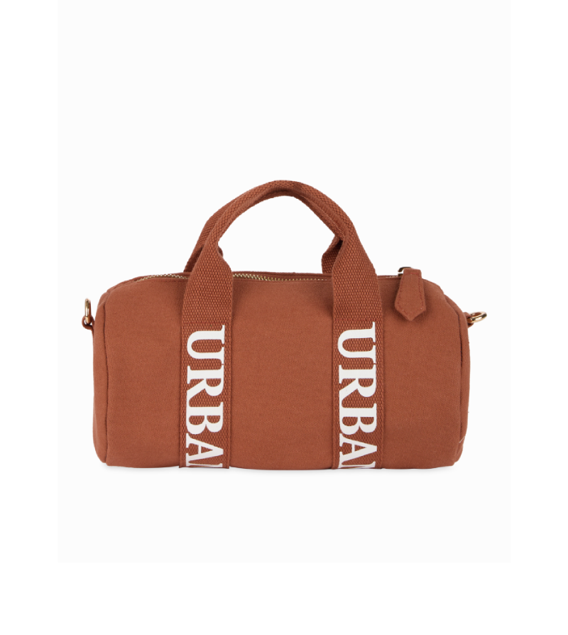 MINI URBAN PRINTED DUFFLE BROWN