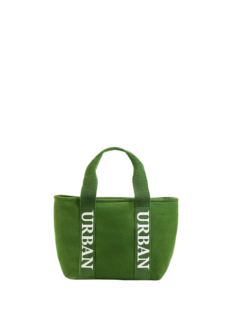MINI URBAN CHIC TOTE GREEN - Rizir