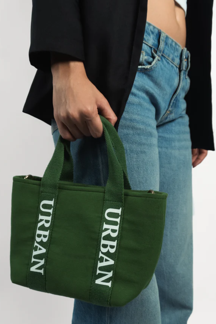 MINI URBAN CHIC TOTE GREEN - Rizir