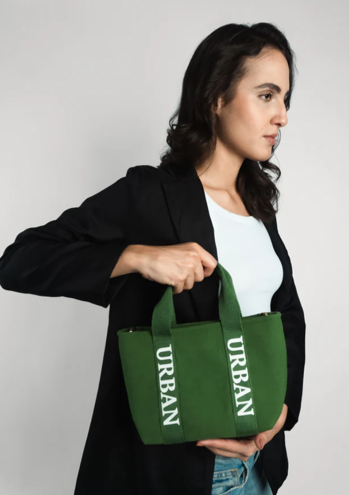 MINI URBAN CHIC TOTE GREEN - Rizir