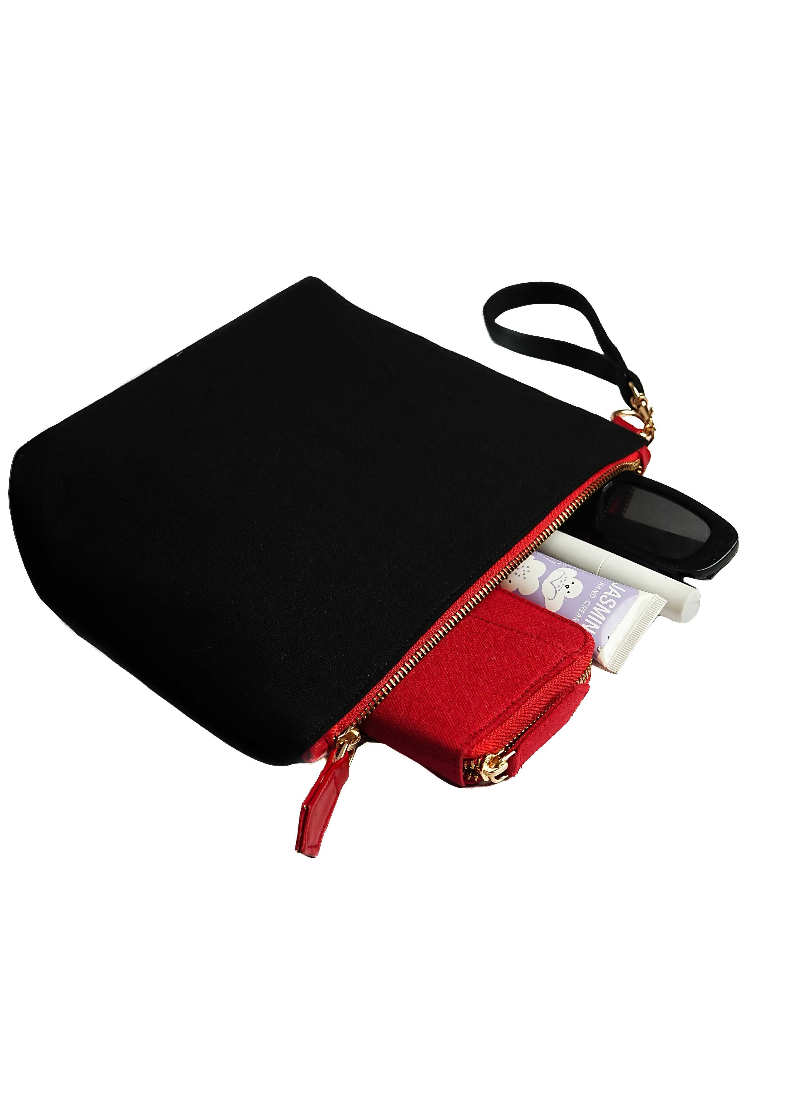 ON-THE-GO BLACK UTILITY POUCH - Rizir