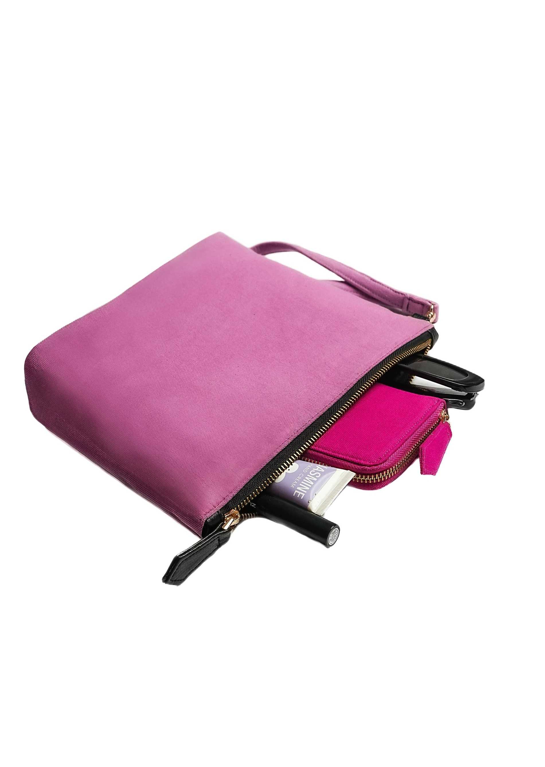 ON-THE-GO PINK UTILITY POUCH - Rizir