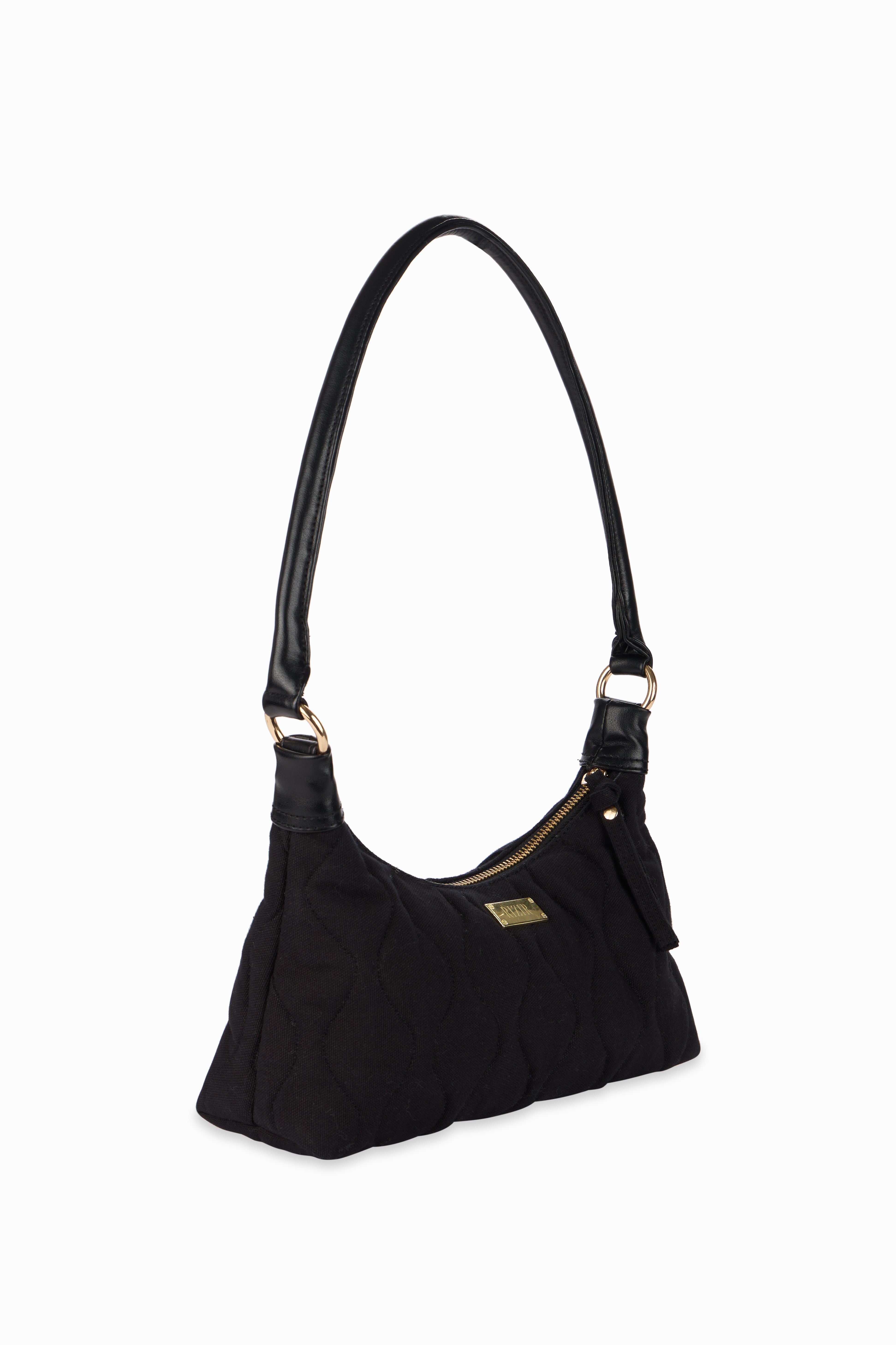 The Classic Quilted Black Bag - Rizir