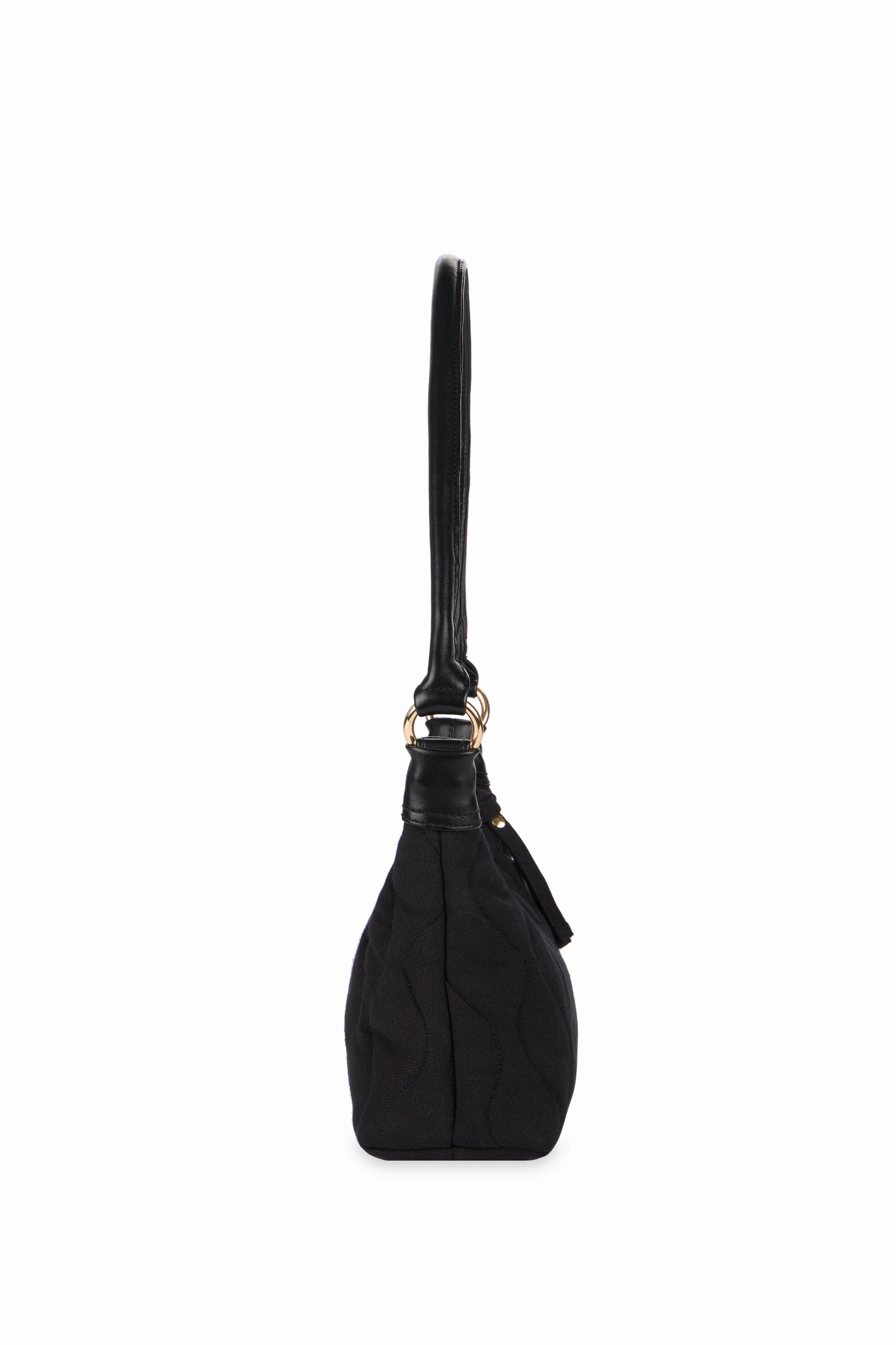 The Classic Quilted Black Bag - Rizir