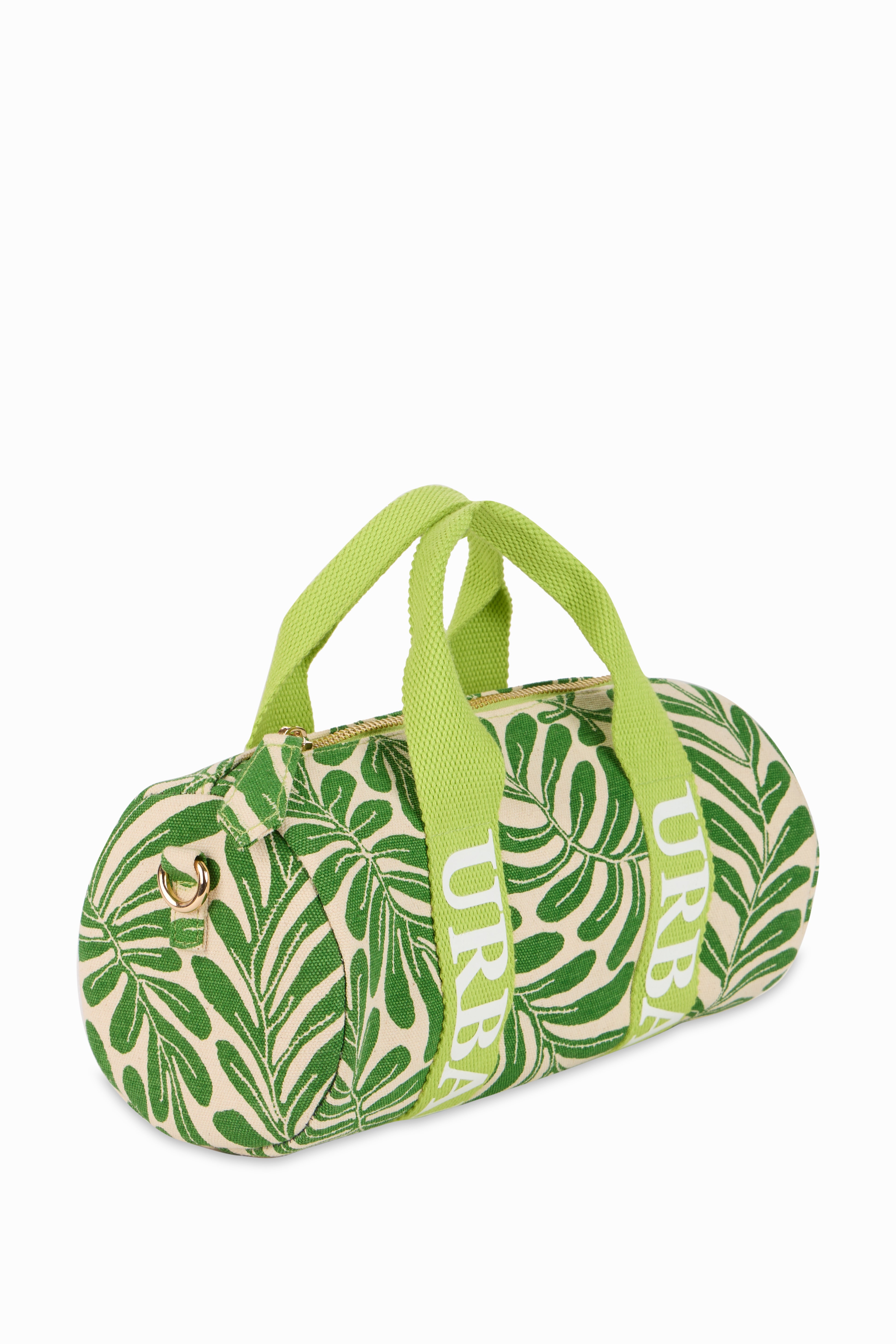 MINI URBAN PRINTED DUFFLE MINT LEAF