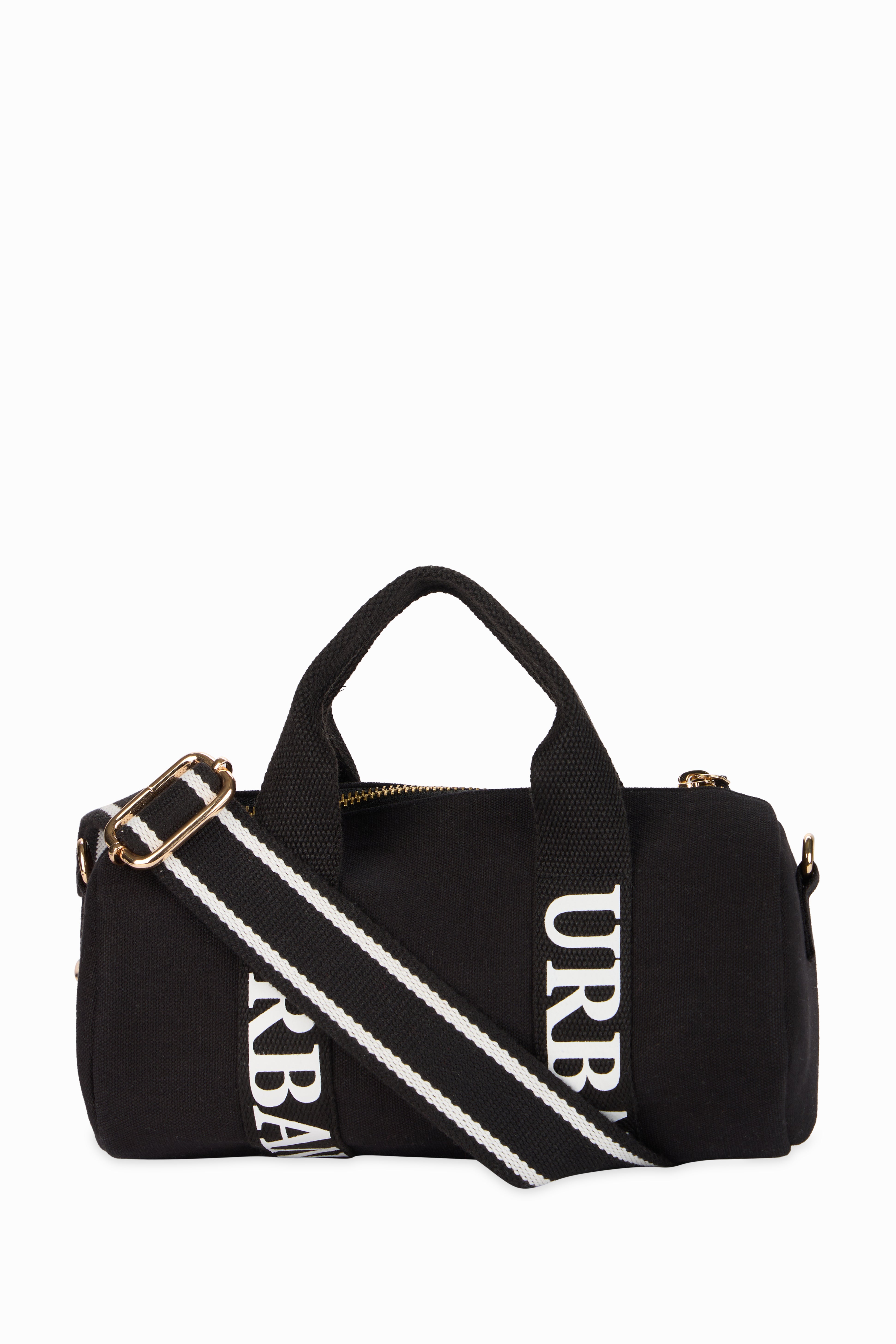 MINI URBAN PRINTED DUFFLE BLACK