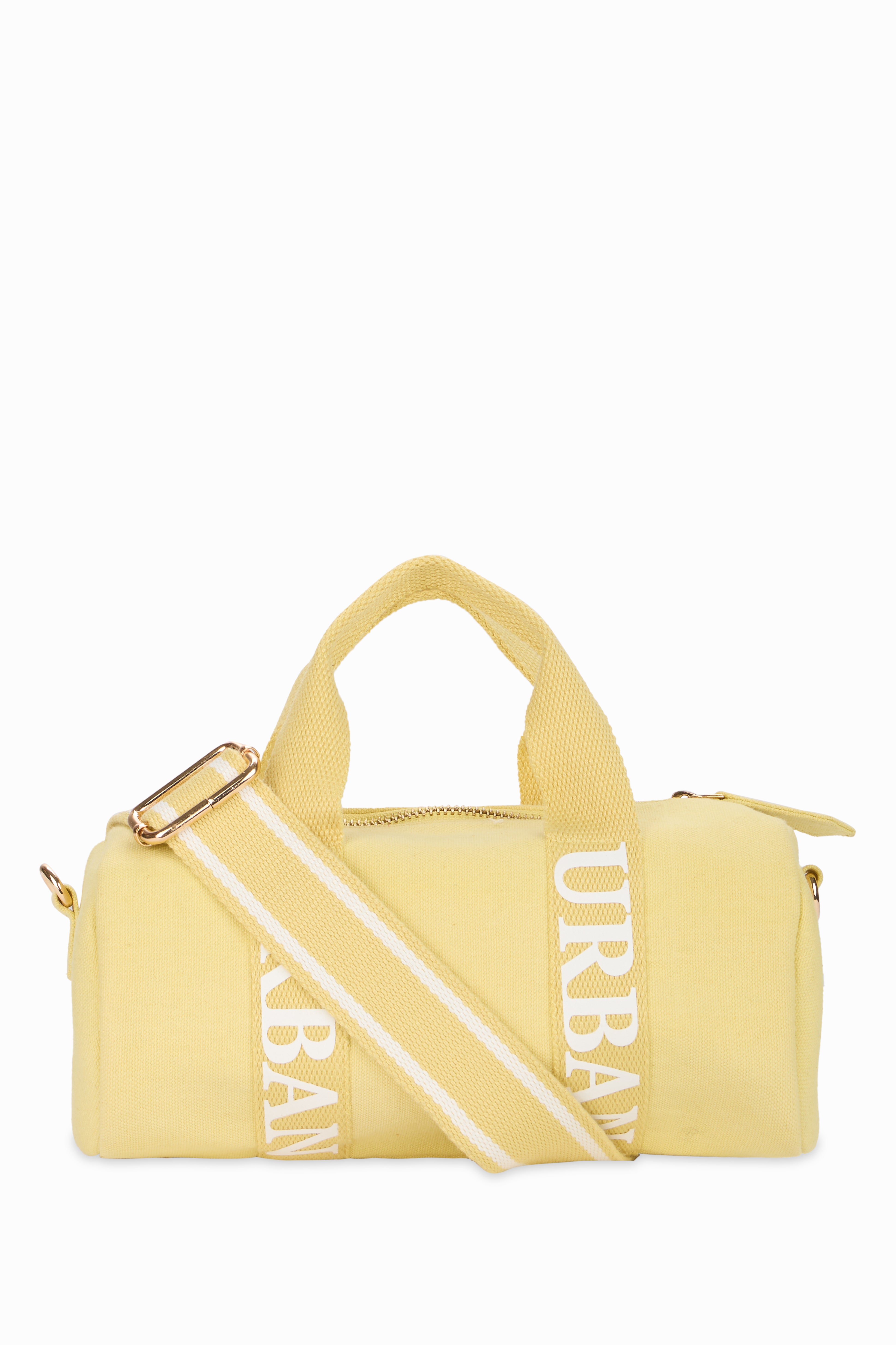 MINI URBAN PRINTED DUFFLE YELLOW
