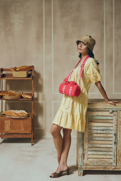 MINI URBAN DUFFLE TOTE RED - Rizir