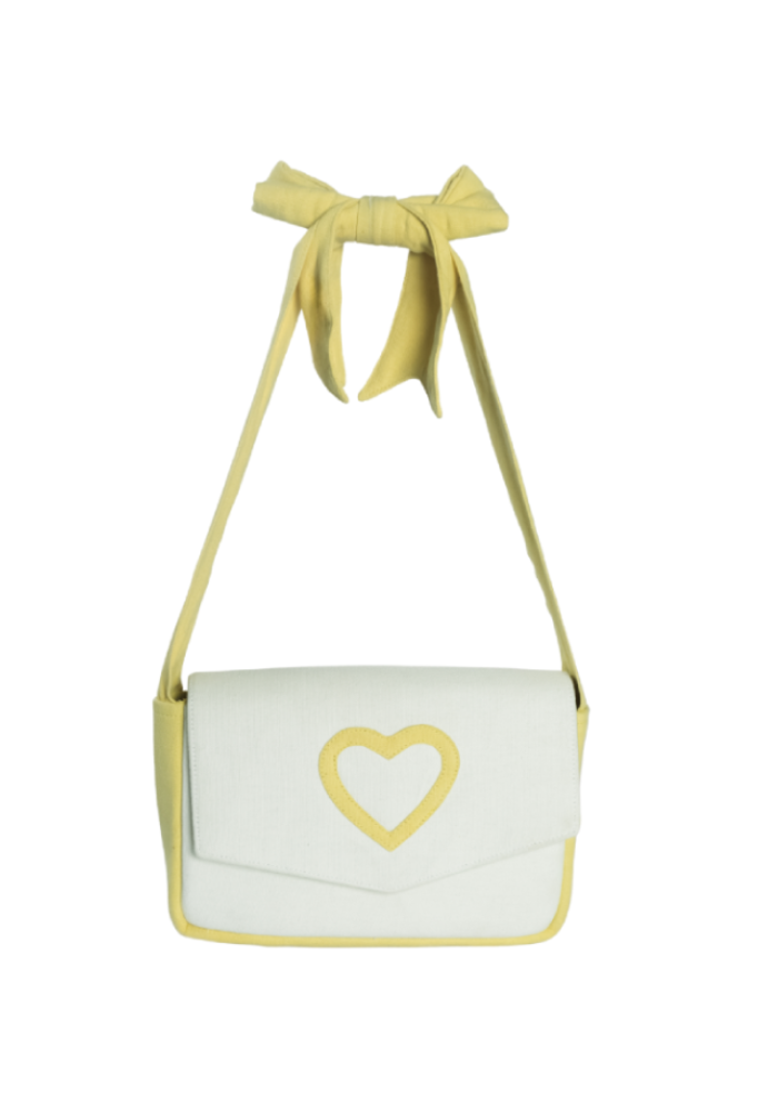 VALENTINE CLUTCH YELLOW