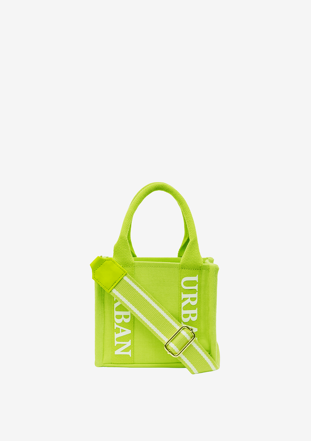 Buy Cotton Canvas Bag for Women Mini Urban Tote Bag Lime Green
