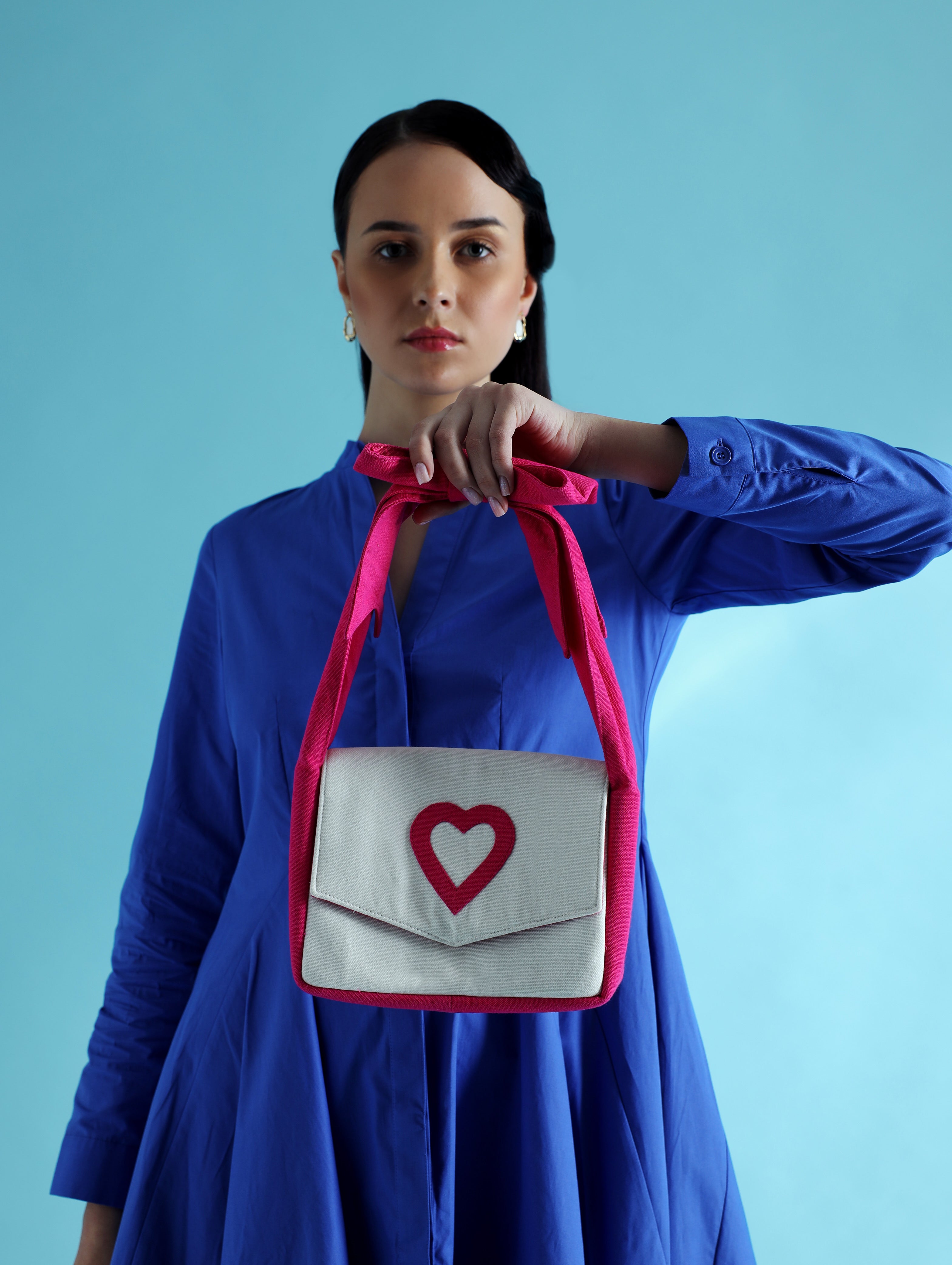 VALENTINE CLUTCH - HOT PINK - Rizir